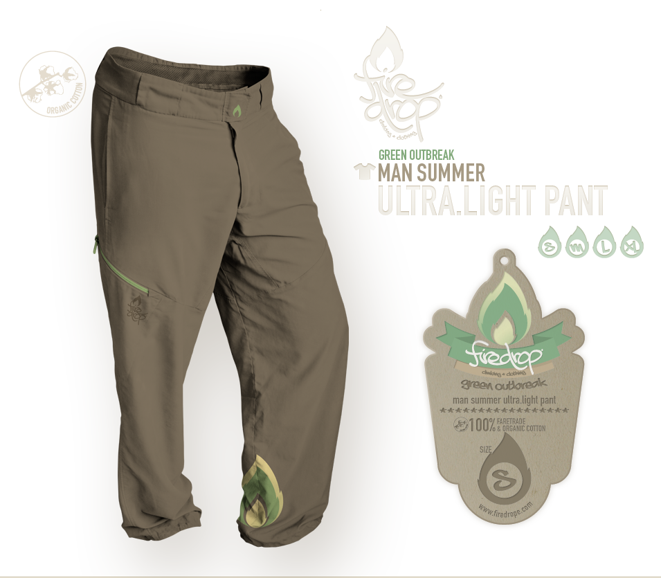 green outbreak | man summer ultra.light pant