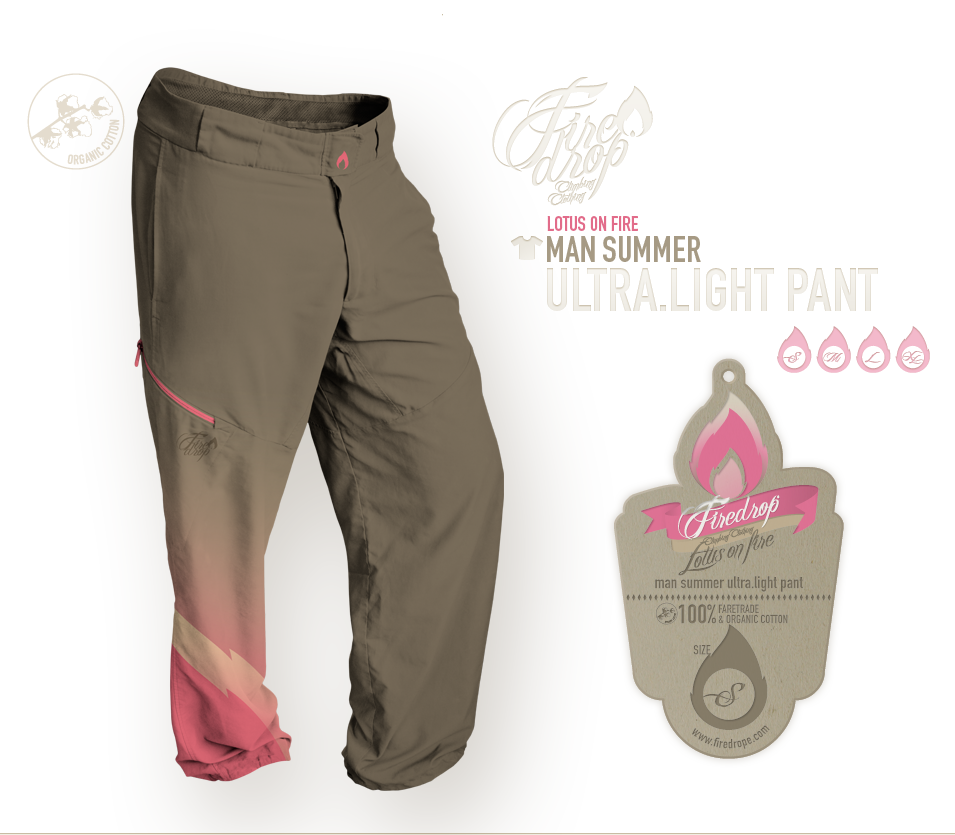 lotus on fire | man summer ultra.light pant
